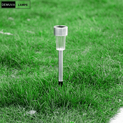 Stylish Solar Stainless Steel Tube Lights - Demuva