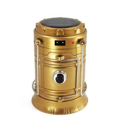 TerraTorch Solar Camping Lantern – Collapsible Outdoor LED Light with USB Charging - Demuva