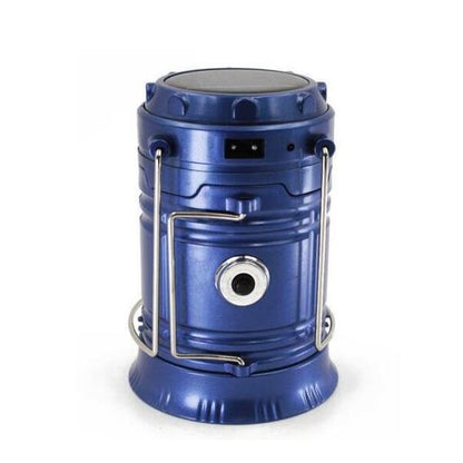TerraTorch Solar Camping Lantern – Collapsible Outdoor LED Light with USB Charging - Demuva