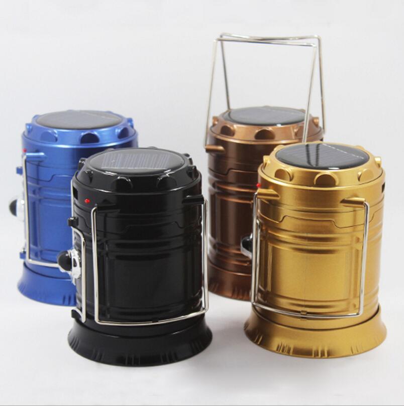 TerraTorch Solar Camping Lantern – Collapsible Outdoor LED Light with USB Charging - Demuva