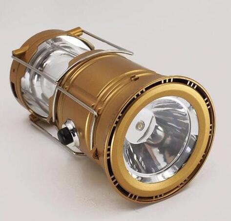 TerraTorch Solar Camping Lantern – Collapsible Outdoor LED Light with USB Charging - Demuva