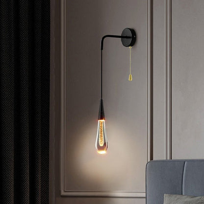 VestraLux Crystal Wall Lamp – Elegant LED Light for Bedrooms, Living Rooms & TV Backgrounds - Demuva