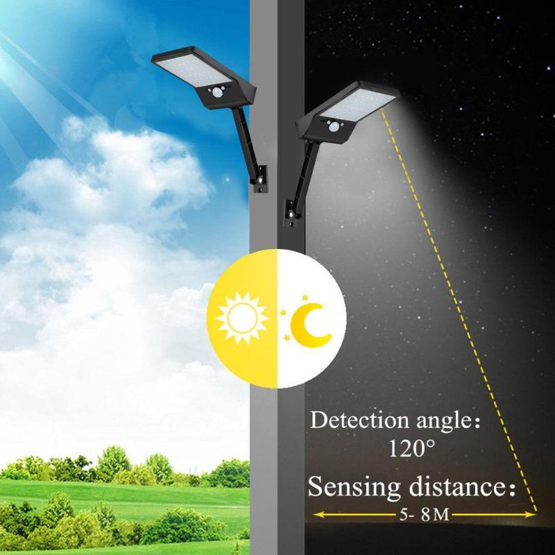VoltRay 48 LED Garden Sensor Light – Waterproof with Remote Control & Adjustable Mount - Demuva