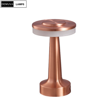 Rechargeable LED Night Light Touch Control & Dimmable Metal Table Lamp