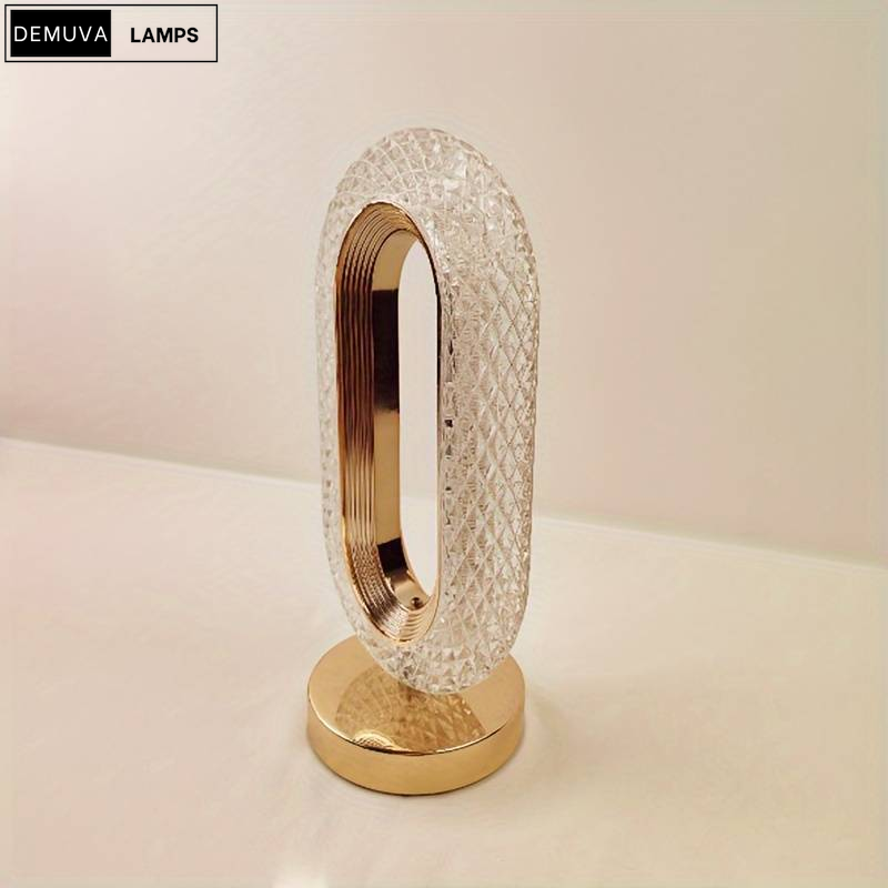 Stylish USB LED Crystal Table Lamp