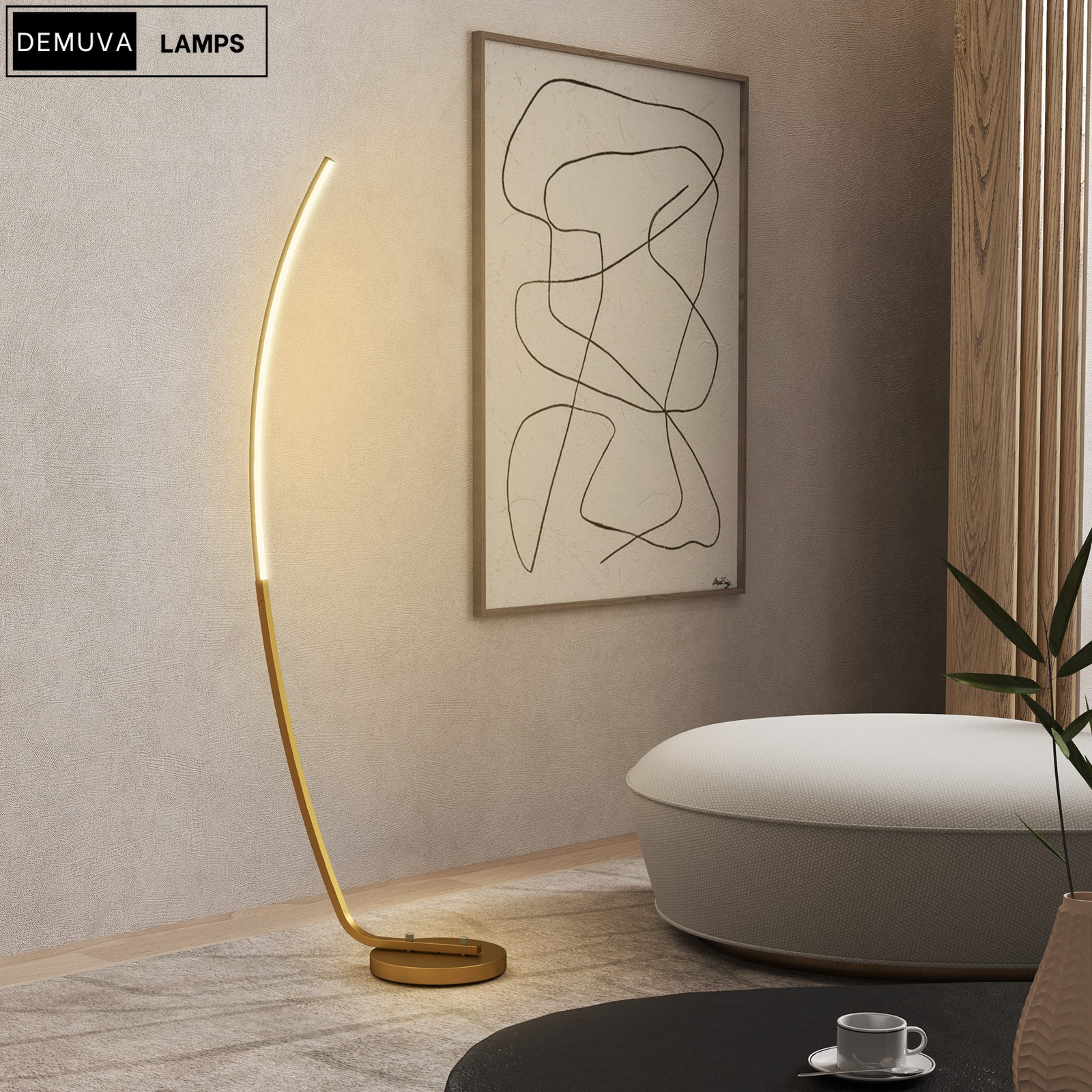 Chic Modern LED Floor Lamp
