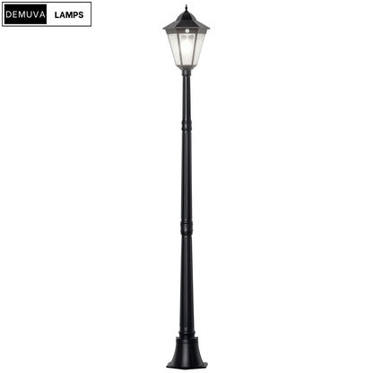 Solar-Powered Garden Lamp Post for Patios & Pathways