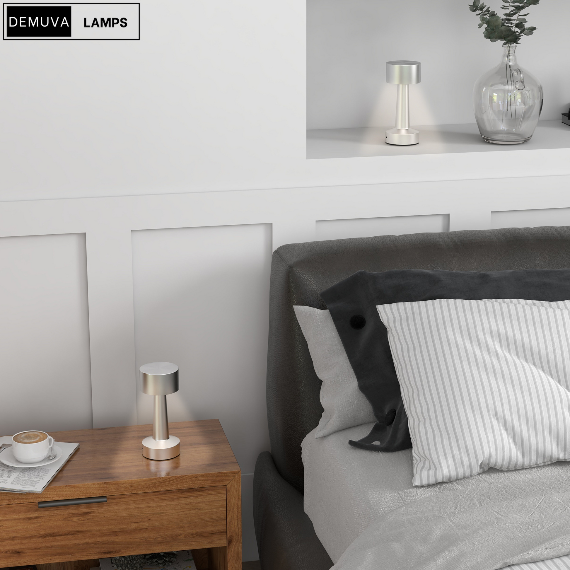 Sleek Rechargeable Table Lamp