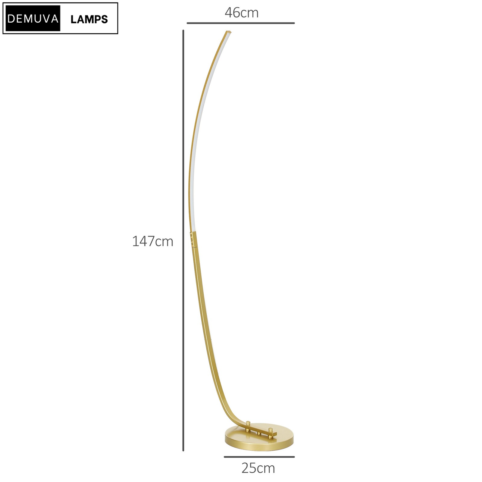 Chic Modern LED Floor Lamp