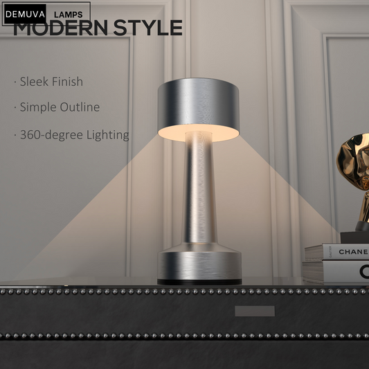 Sleek Rechargeable Table Lamp