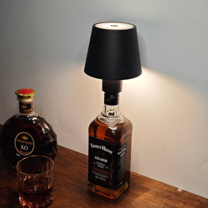 Wireless Bar Table Lamp – Wine Bottle Ambient Light - Demuva